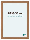 Como MDF Fotolijst 70x100cm Notenhout Licht Voorzijde Maat | Yourdecoration.nl