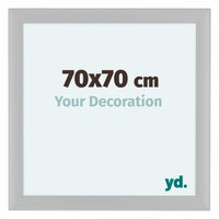Como MDF Fotolijst 70x70cm Wit Mat Voorzijde Maat | Yourdecoration.nl