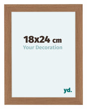 Como MDF Fotolijst 75x98cm Notenhout Licht Voorzijde Maat | Yourdecoration.nl