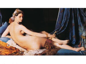 Dominique Ingres  La Grande Odalisque Kunstdruk 80x60cm | Yourdecoration.nl