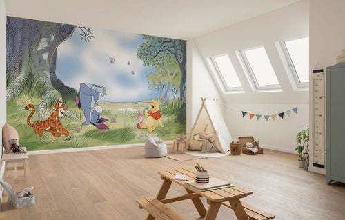 Disney Winnie the Pooh Friendly Day Interieur Fotobehang DX10 243 | Yourdecoration.nl