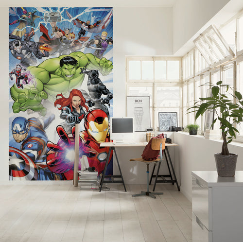 Marvel Avengers Protect Interieur Fotobehang DX3 180 | Yourdecoration.nl