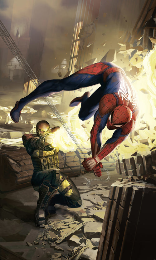 Marvel Spider Man Dodge Fotobehang DX3 188 | Yourdecoration.nl