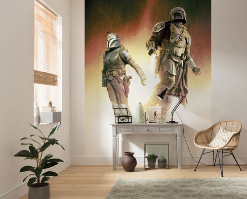 Star Wars The Mandalorian Flight Interieur Fotobehang DX4 177 | Yourdecoration.nl