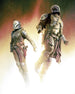 Star Wars The Mandalorian Flight Fotobehang DX4 177 | Yourdecoration.nl