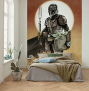 Star Wars The Mandalorian and Grogu Interieur Fotobehang DX4 184 | Yourdecoration.nl