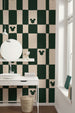 Disney Mickey Mouse Green Chess Interieur Fotobehang DX4 187 | Yourdecoration.nl