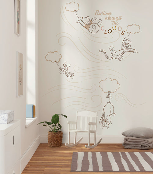 Disney Winnie the Pooh A Bluster Day Interieur Fotobehang DX4 216 | Yourdecoration.nl