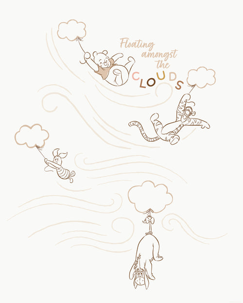Disney Winnie the Pooh A Bluster Day Fotobehang DX4 216 | Yourdecoration.nl