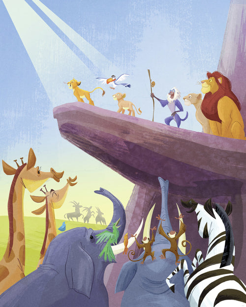 Disney The Lion King Classic Long live the King Fotobehang DX4 222 | Yourdecoration.nl