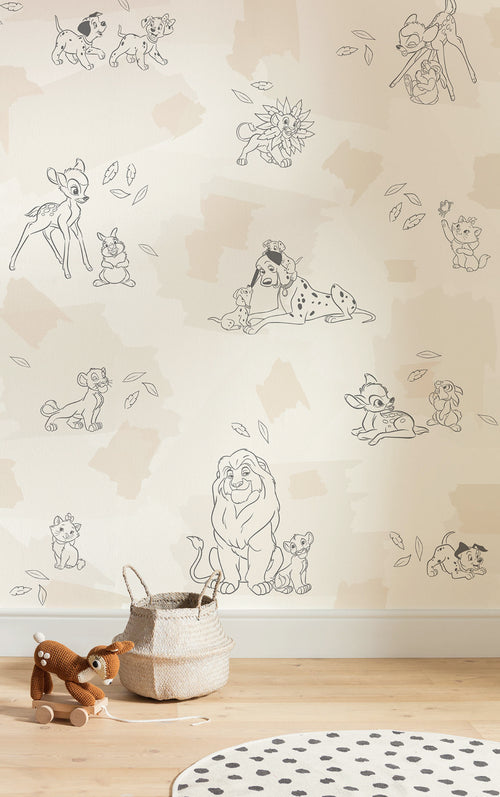 Disney Animals Interieur Fotobehang DX4 225 | Yourdecoration.nl
