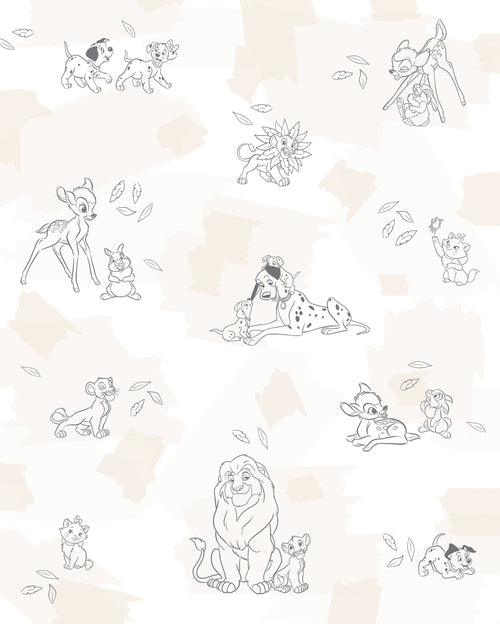 Disney Animals Fotobehang DX4 225 | Yourdecoration.nl