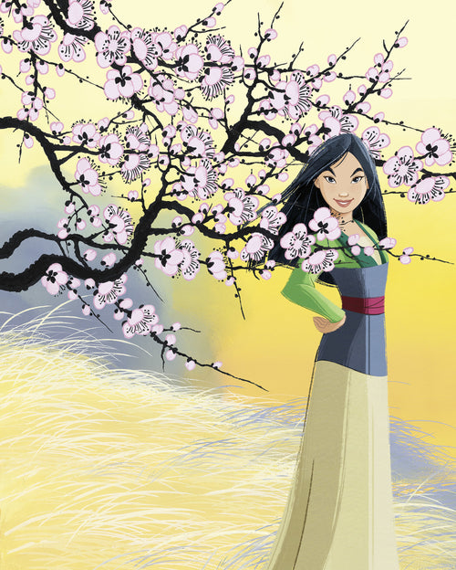 Disney Mulan Cherry Blossoms Fotobehang DX4 226 | Yourdecoration.nl