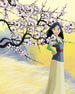 Disney Mulan Cherry Blossoms Fotobehang DX4 226 | Yourdecoration.nl