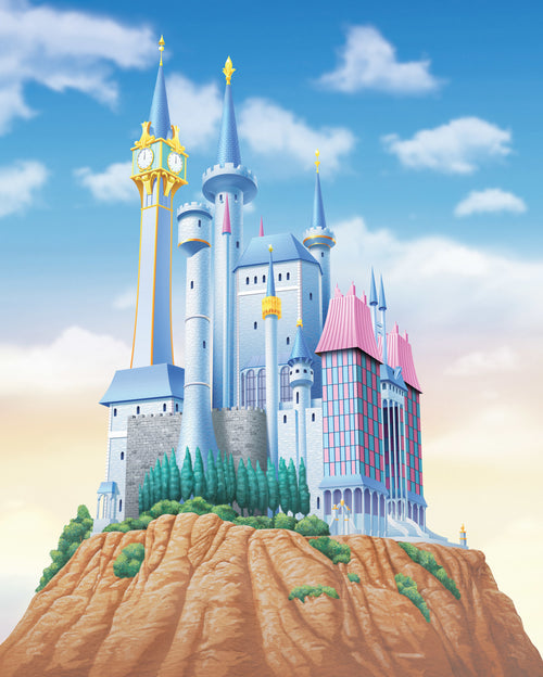 Disney Princess Cinderella Castle Fotobehang DX4 233 | Yourdecoration.nl