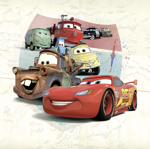 Disney and Pixar Cars Open Road Fotobehang DX5 171 | Yourdecoration.nl