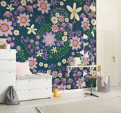 Disney Minnie Mouse Gardening Club Blue Interieur Fotobehang DX5 215 | Yourdecoration.nl