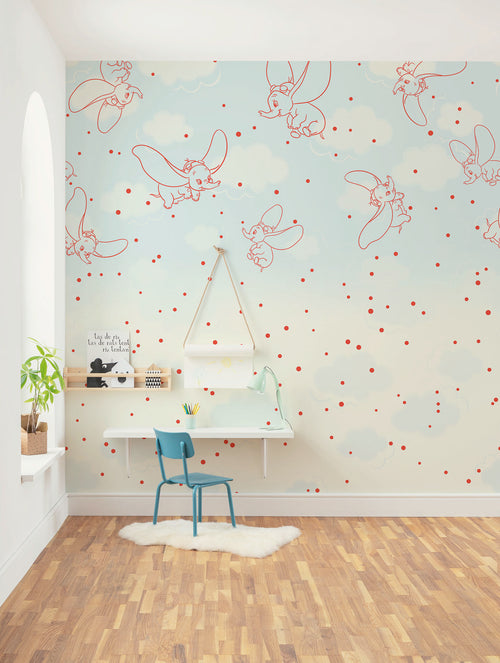 Disney Dumbo Clouds Interieur Fotobehang DX5 246 | Yourdecoration.nl