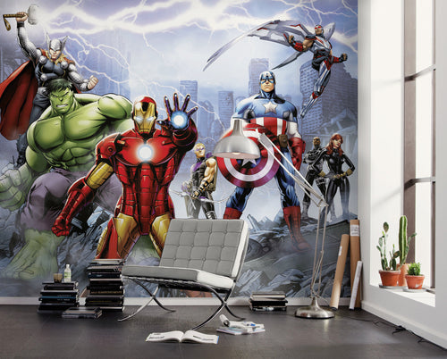 Marvel Avengers Ultimate Warriors Interieur Fotobehang DX6 183 | Yourdecoration.nl