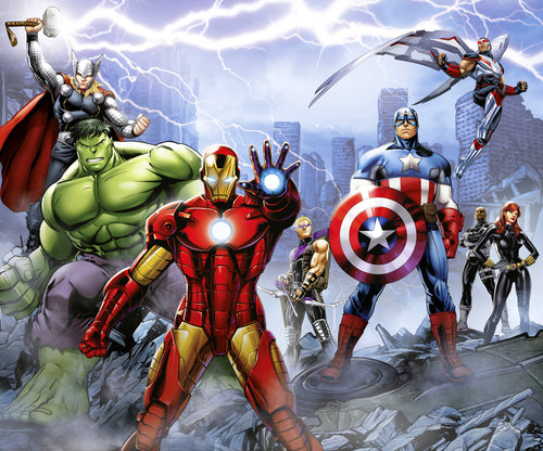Marvel Avengers Ultimate Warriors Fotobehang DX6 183 | Yourdecoration.nl