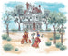 Disney Lady and the Tramp Sweet Home Fotobehang DX6 190 | Yourdecoration.nl