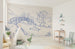 Disney Winnie the Pooh Blue Ink Interieur Fotobehang DX7 235 | Yourdecoration.nl