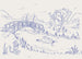 Disney Winnie the Pooh Blue Ink Fotobehang DX7 235 | Yourdecoration.nl