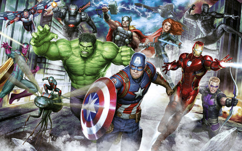 Marvel Avengers Assemble Fotobehang DX8 173 | Yourdecoration.nl