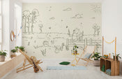 Disney Winnie the Pooh Bee at one with Nature Interieur Fotobehang DX8 193 | Yourdecoration.nl