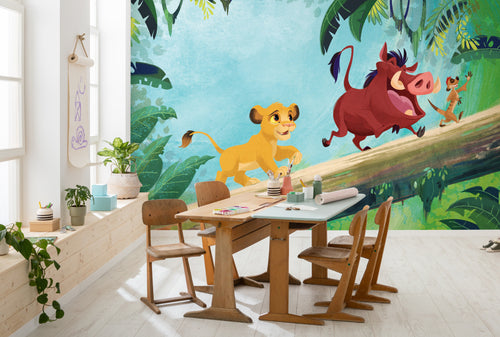 Disney The Lion King Classic Jungle Team Interieur 026ie0 Fotobehang DX8 221 | Yourdecoration.nl