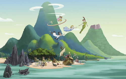 Disney Peter Pan and the lost boys Fotobehang DX8 234 | Yourdecoration.nl