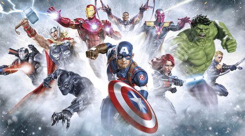 Marvel Avengers Strike Fotobehang DX9 199 | Yourdecoration.nl