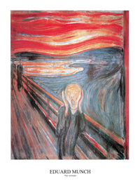 Edvard Munch  The Scream Kunstdruk 50x70cm | Yourdecoration.nl