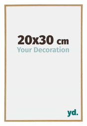 Evry Kunststof Fotolijst 20x30cm Beuken Licht Voorzijde Maat | Yourdecoration.nl