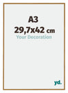 Evry Kunststof Fotolijst 29 7x42cm A3 Beuken Licht Voorzijde Maat | Yourdecoration.nl