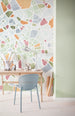 Fotobehang City Map 150x250cm Komar FLX3 063 Sfeer | Yourdecoration.nl