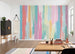 Fotobehang Color Rain 350x250cm FLX7 031 Sfeer | Yourdecoration.nl