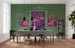Fotobehang Duke Dude Green 400x250cm FLX8 002 Sfeer | Yourdecoration.nl
