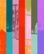 Fotobehang Fehlfarben 200x250cm Komar FLX4 059 | Yourdecoration.nl