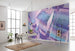 Fotobehang Holographicubical 350x250cm FLX7 029 Sfeer | Yourdecoration.nl