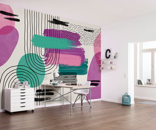 Fotobehang La Boum 350x250cm FLX7 013 Sfeer | Yourdecoration.nl