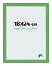 Fotolijst 18x24 cm Groen MDF Bologna Voorzijde Maat | Yourdecoration.nl