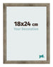 Fotolijst 18x24 cm Metaal Vintage MDF Bologna Voorzijde Maat | Yourdecoration.nl