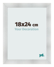 Fotolijst 18x24cm Aluminium Geborsteld MDF Pisa Voorzijde Maat | Yourdecoration.nl
