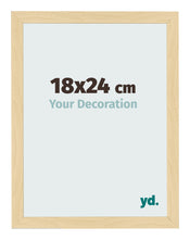 Fotolijst 18x24cm Beuken Decor MDF Bologna Voorzijde Maat | Yourdecoration.nl
