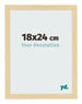 Fotolijst 18x24cm Beuken Decor MDF Bologna Voorzijde Maat | Yourdecoration.nl