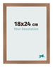 Fotolijst 18x24cm Koper Decor MDF Bologna Voorzijde Maat | Yourdecoration.nl