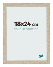 Fotolijst 18x24cm Sonoma Eiken MDF Bologna Voorzijde Maat | Yourdecoration.nl