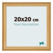 Fotolijst 20x20cm Dennen Houtnerf MDF Lazio Voorzijde Maat | Yourdecoration.nl