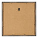 Fotolijst 20x20cm Geoxideerd Metaal MDF Bologna Achterzijde | Yourdecoration.nl